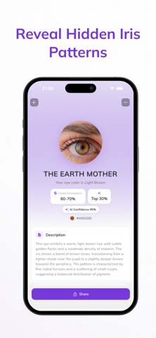 Eye Color Identifier: IrisLens screenshot