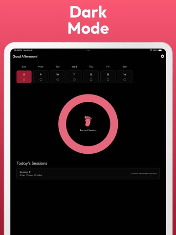 Baby Kick Counter & Timer iPad screenshot
