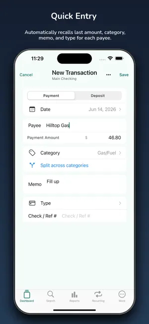 Caffeinated Checkbook screenshot 3