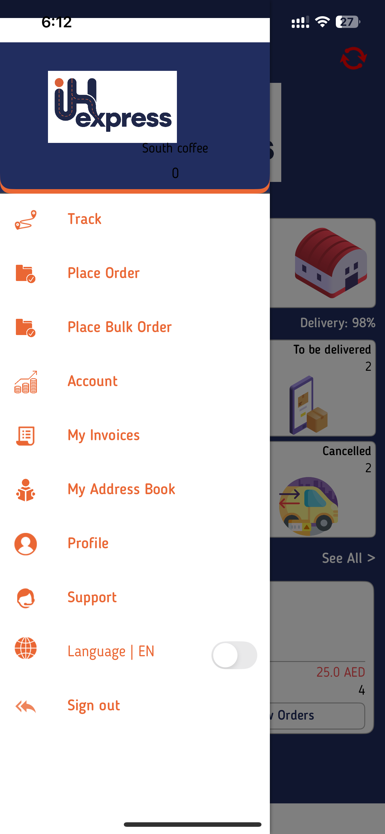 iH Express Shipper screenshot 3