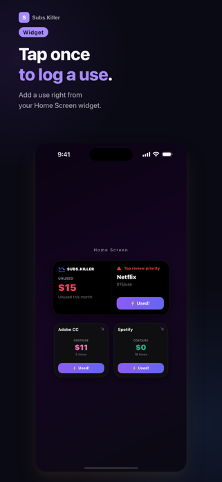 Subscriptions: Subs.Killer Screenshot 4 of 6