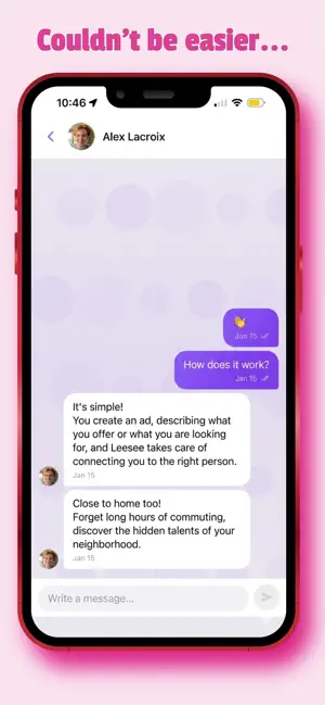 Leesee iPhone screenshot 2