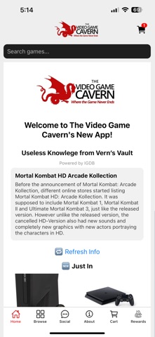 The Video Game Cavern Screenshot 7 of 10