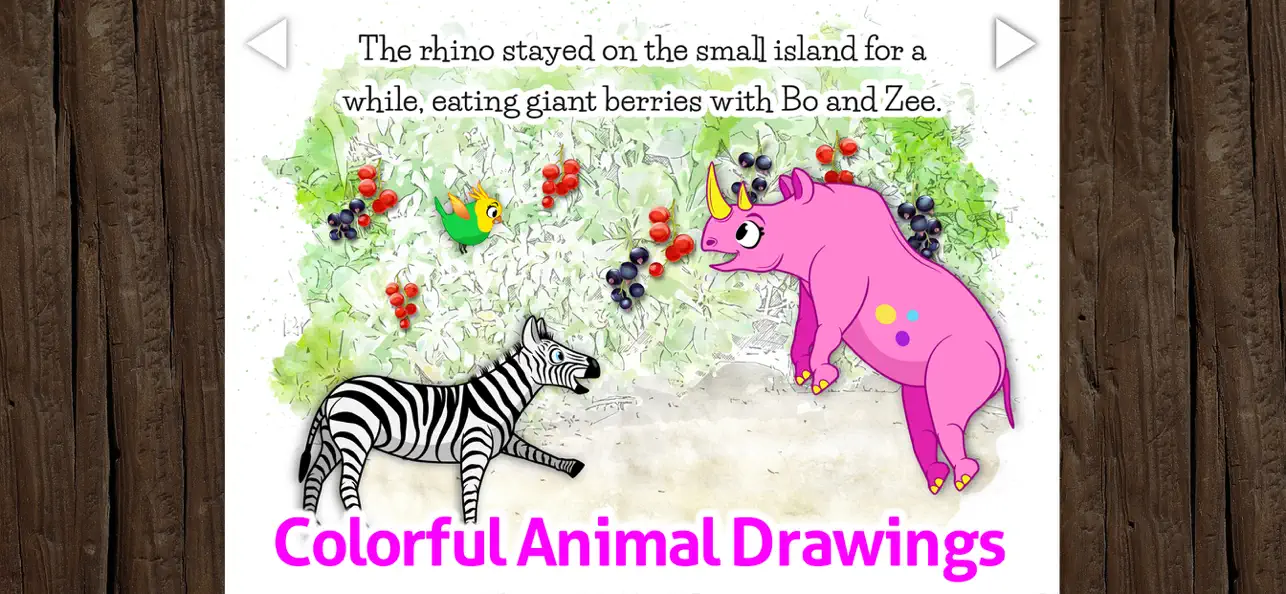 Screenshot #3 pour Pink Rhino - Kids Picture Book