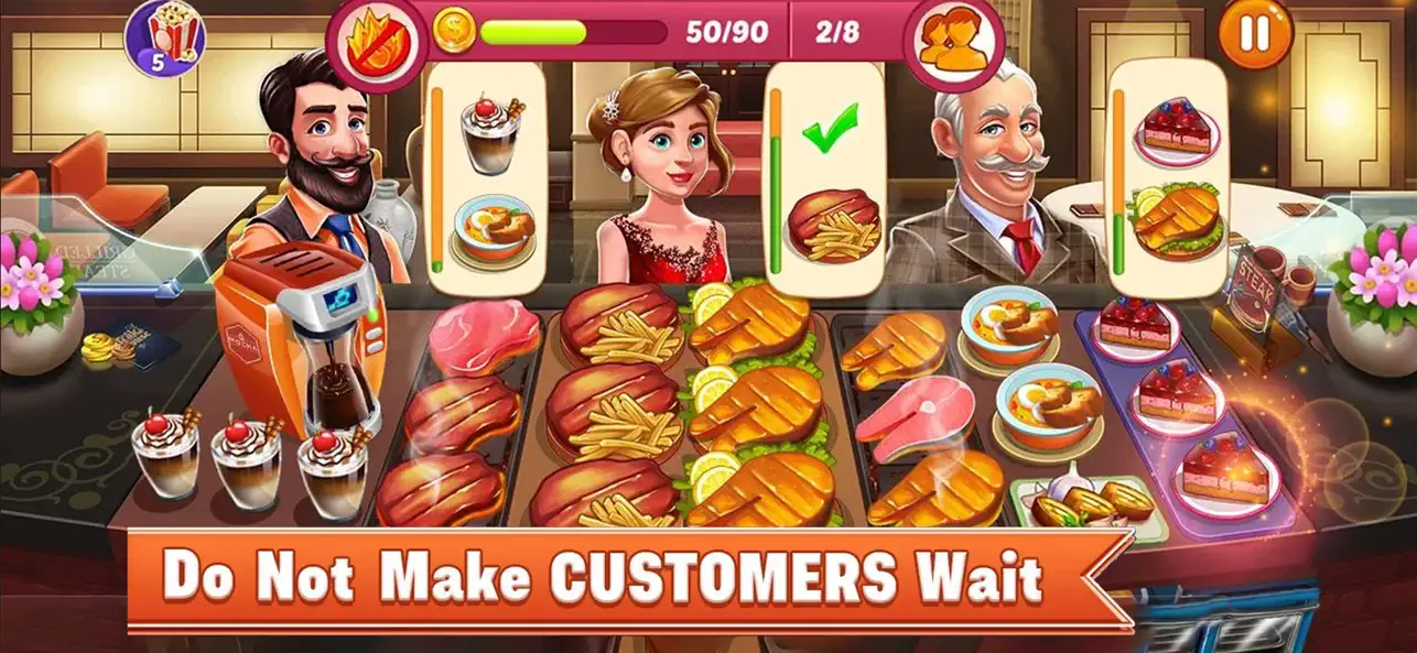 Screenshot #1 pour Restaurant Chef : Cooking Game