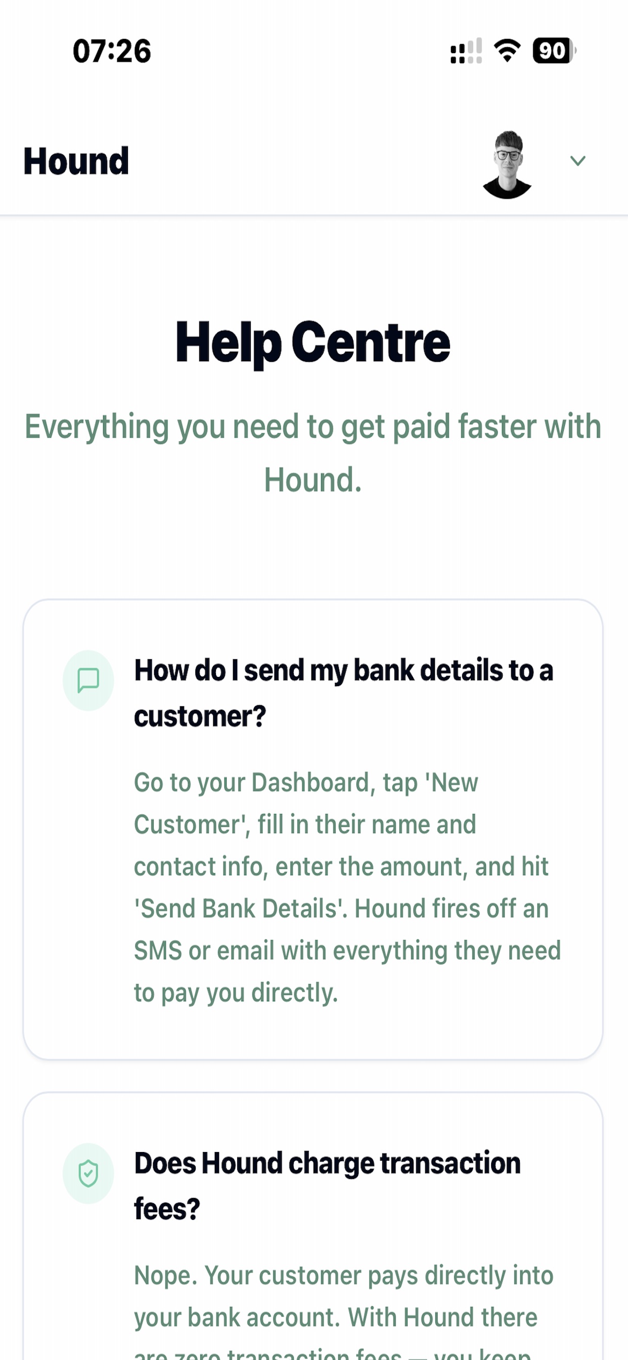 Screenshot 3 of Hound Payments