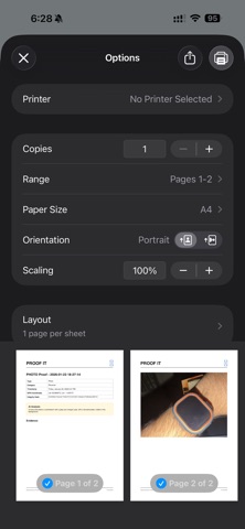 Toi 'n' Moi® Proof It: Secure screenshot