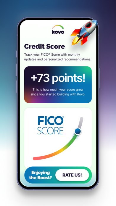 Kovo Credit Builder + Rewards Screenshot
