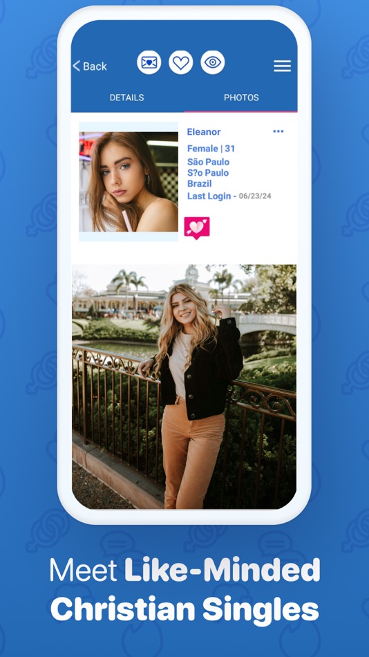#4. CDFF: Christian Dating App (iOS) By: E Dating For Free, Inc.