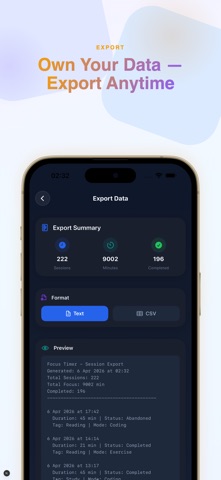 Focus Timer: Pomodoro & Study Screenshot 10 of 10