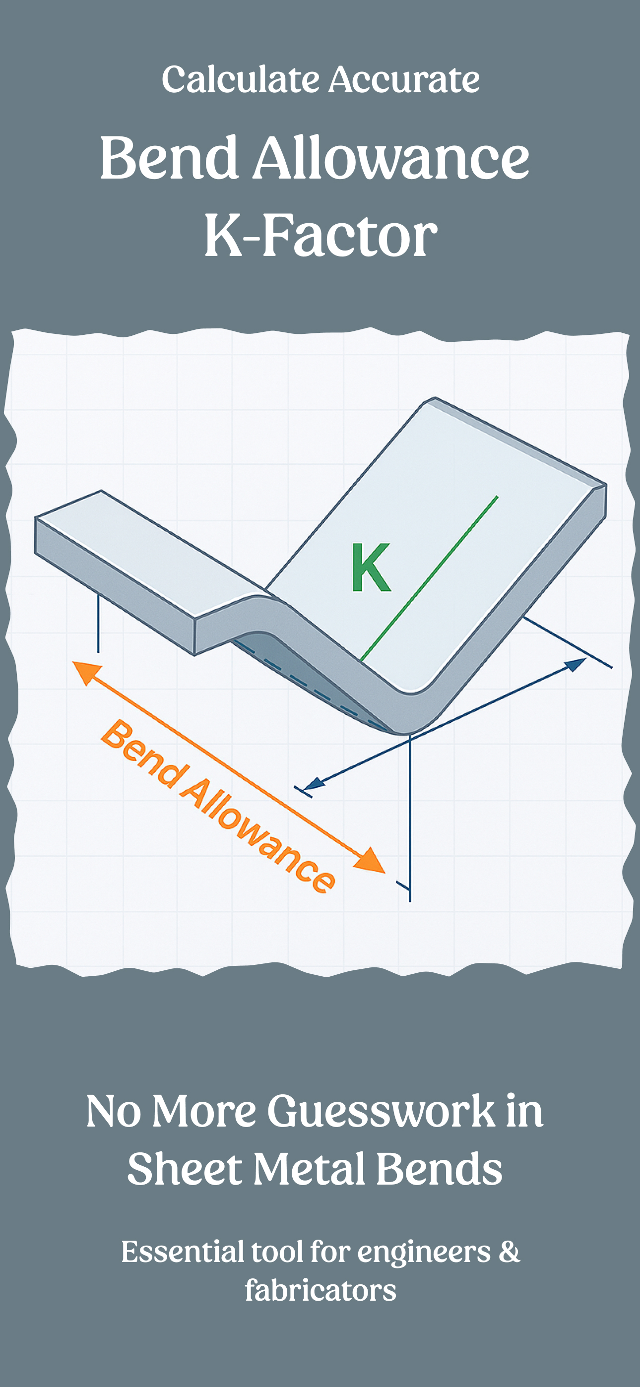 K - factor for bend allowance
