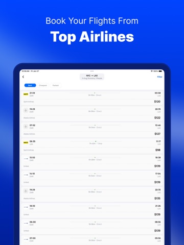 Flight Deals - Cheap Flights iPad screenshot