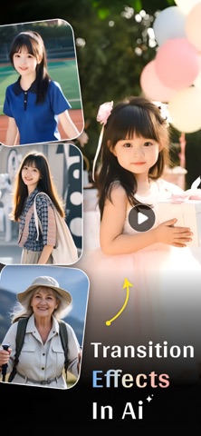 AI Camera FX & Transitions screenshot