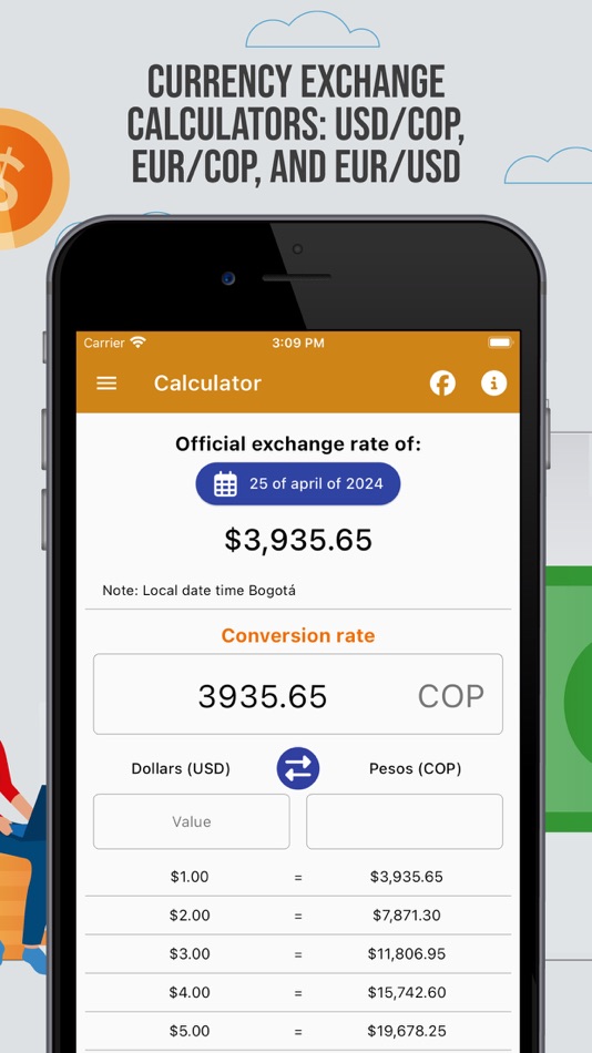 #4. Dollar in Colombia (iOS) By: MoviliXa SAS