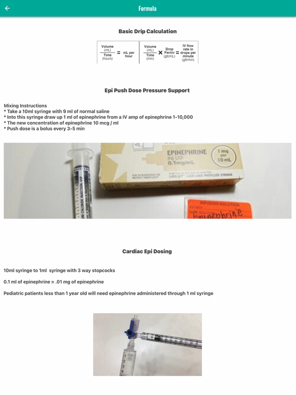 Quick PEDS EMS Guide iPad screenshot 3 - Medical app
