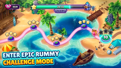 Screenshot #2 pour Gin Rami Super - jeux de carte