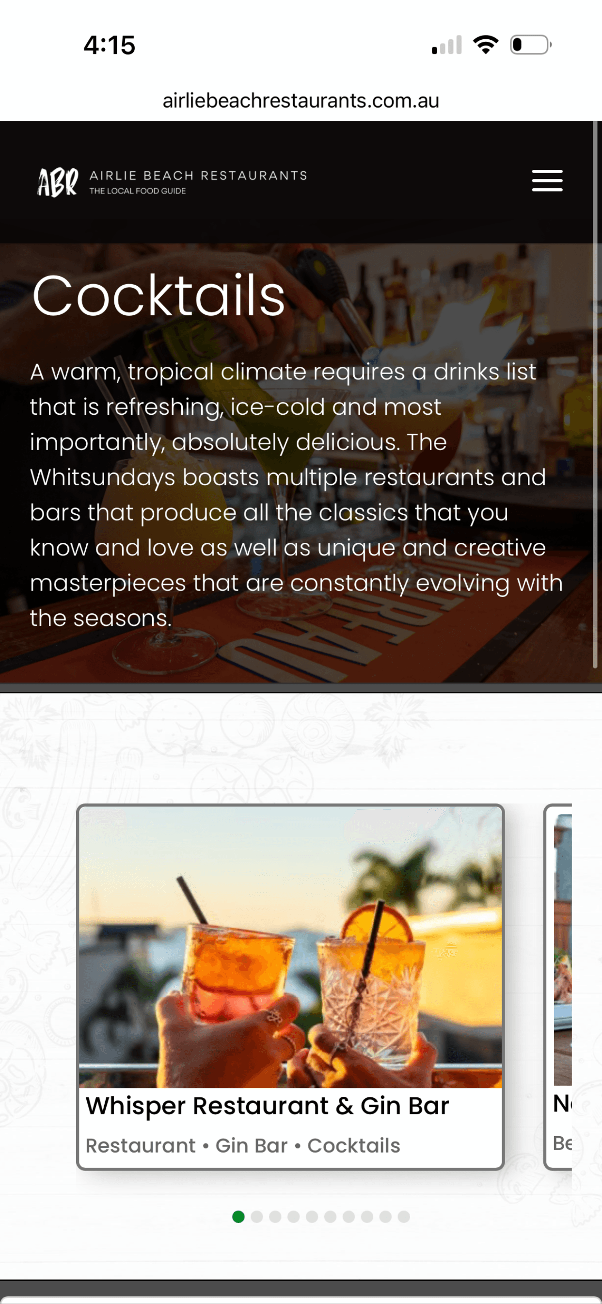 Airlie Beach Restaurants
