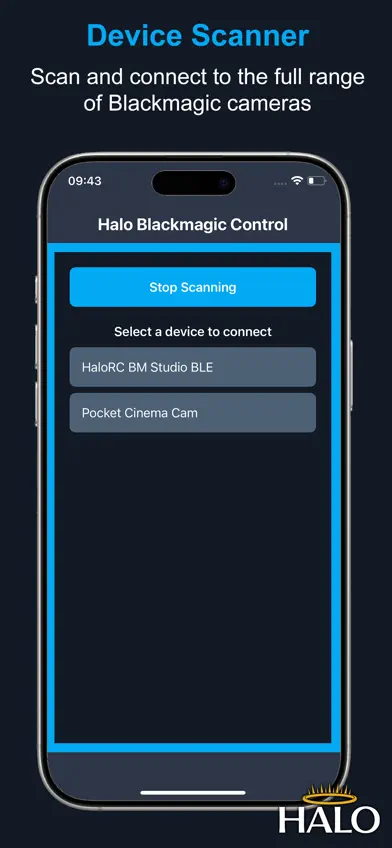 Halo Camera Control Blackmagic screenshot 2