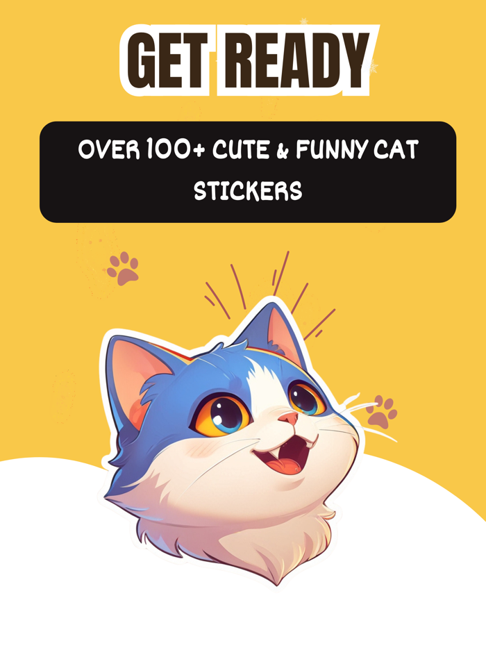 Cat wallpaper  sticker hub
