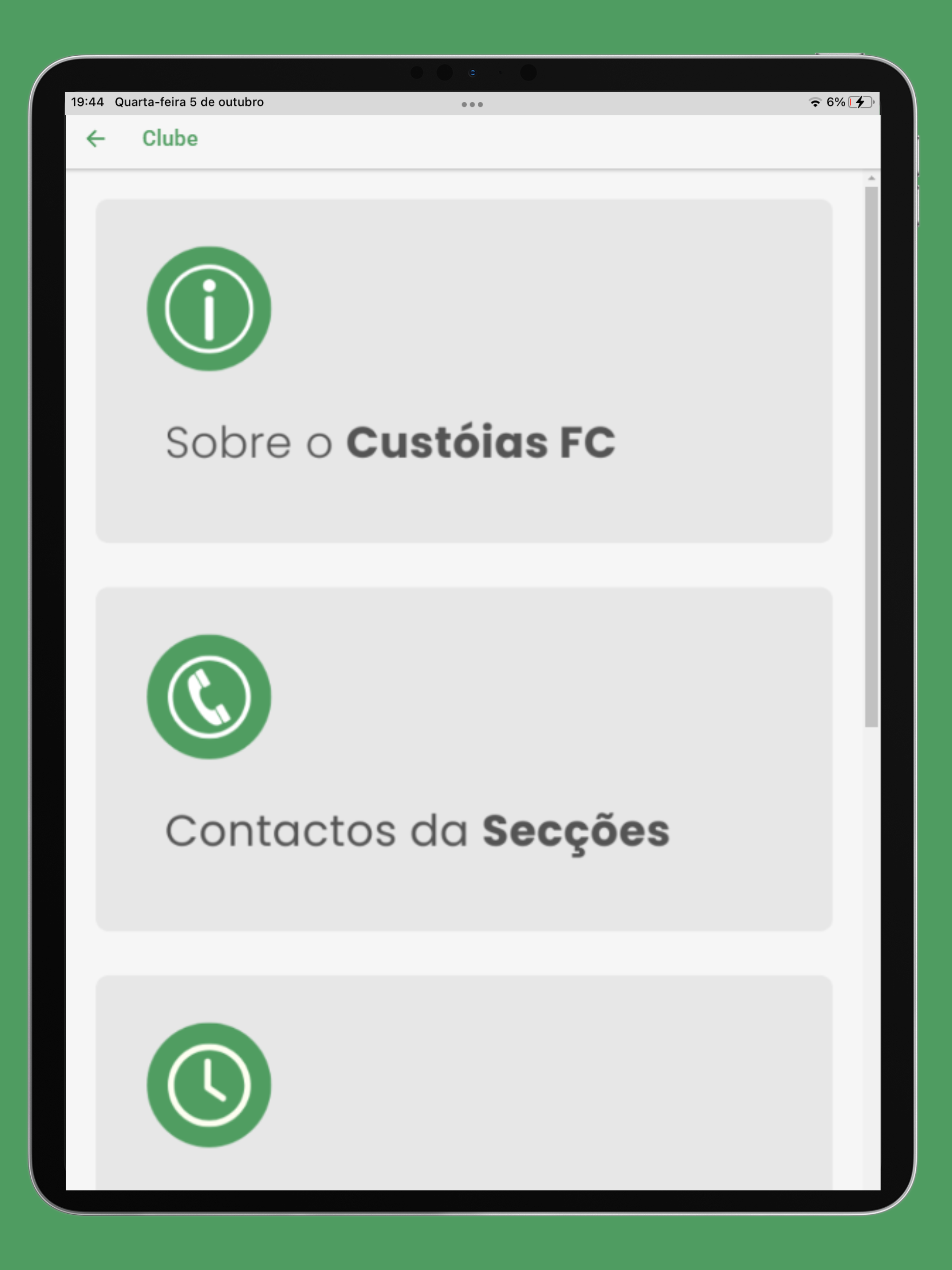 Custóias FC screenshot 11