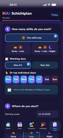 HAI Schichtplan screenshot 7