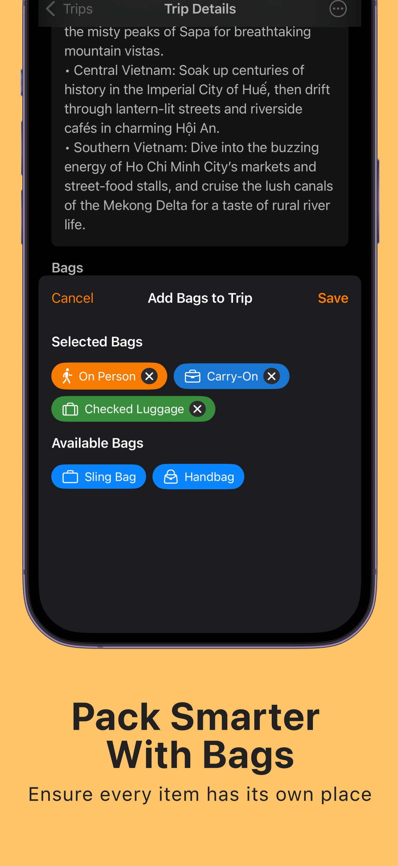 PackEasy - Travel Packing List screenshot 6