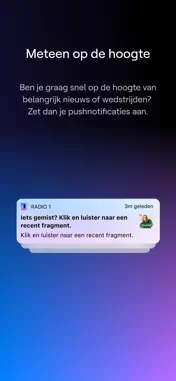 VRT Radio 1 screenshot 3