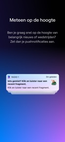 VRT Radio 1 screenshot