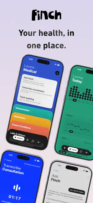 Finch – Health Intelligence screenshot 1