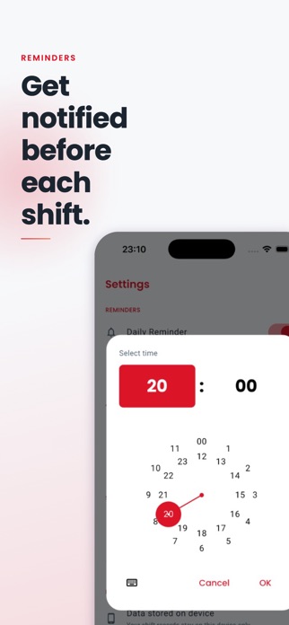 Firefighter Shift Calendar Screenshot 5 of 5