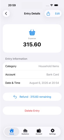Dotly-Simple accounting tool Screenshot 2 of 7