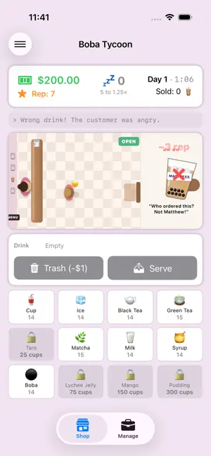 BobaSimulator screenshot 4