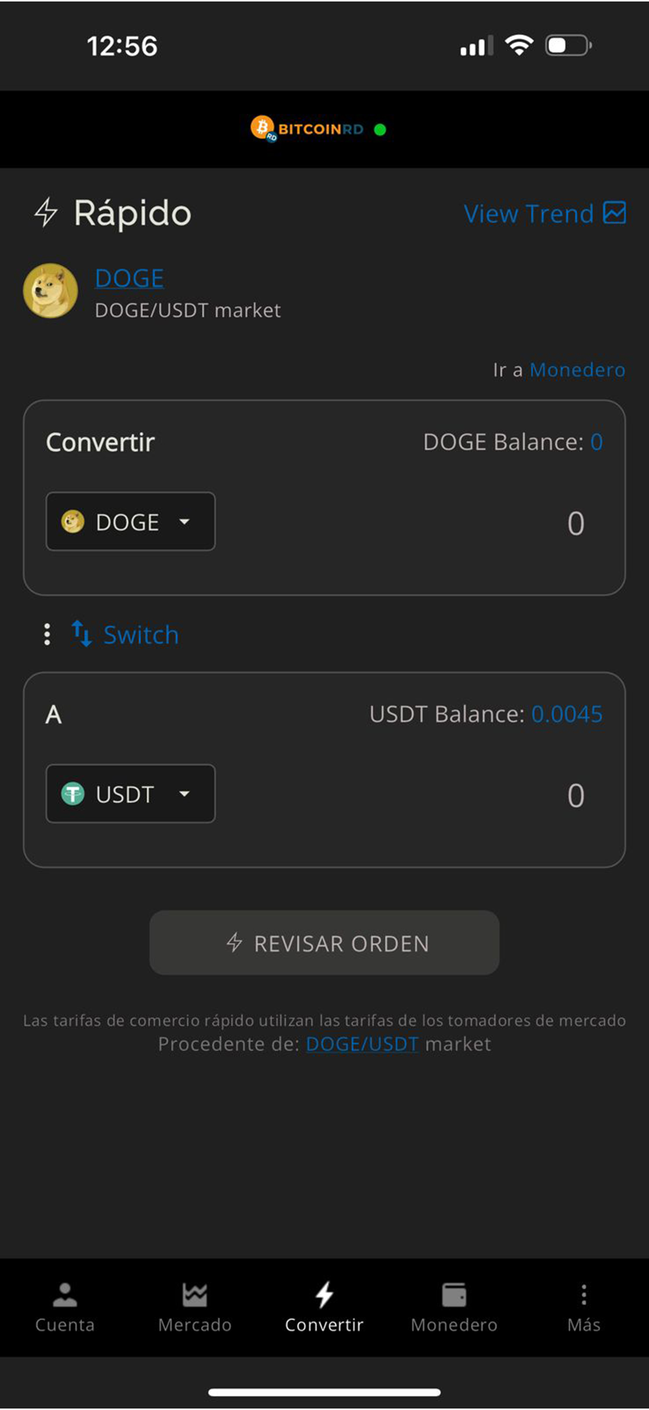 BitcoinRD Exchange