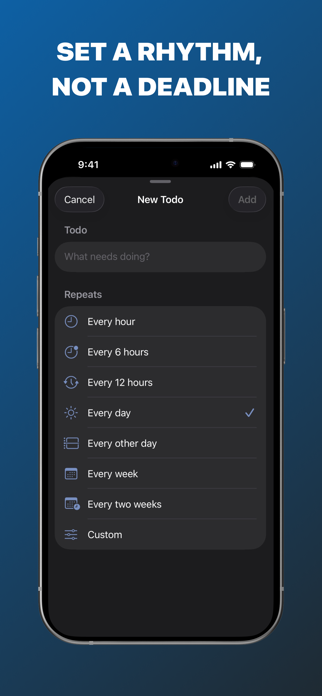Cadence: Recurring Tasks Screenshot 3 of 4