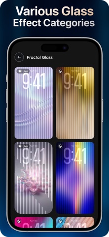 Liquid Glass Wallpapers Live Screenshot 9 of 10