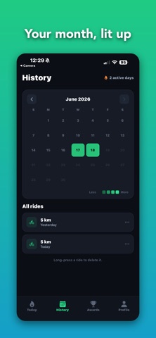BiciGo: Bike & Cycle Tracker iPhone screenshot