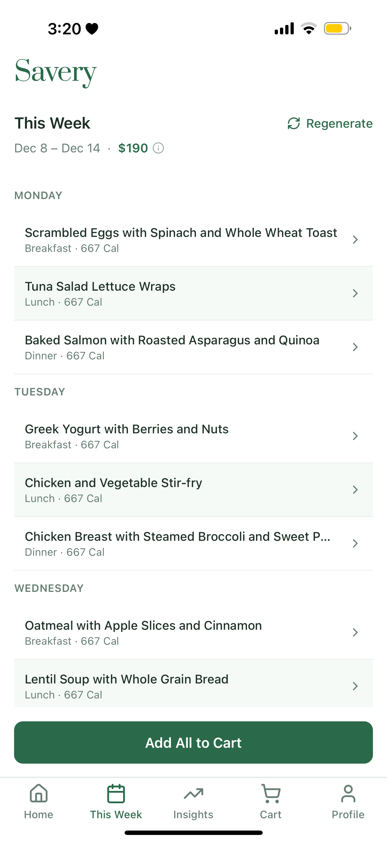 Savery- Eat for Less