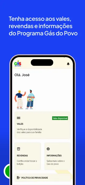 Meu Social - Gás do Povo iPhone screenshot 2