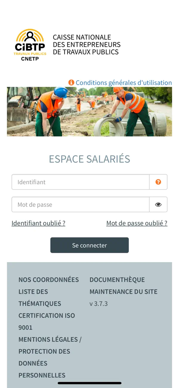 Screenshot #1 pour CNETP Salarié
