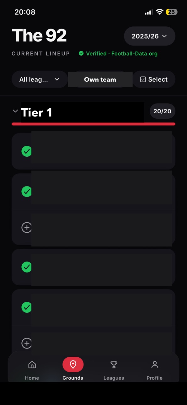 iPhone screenshot