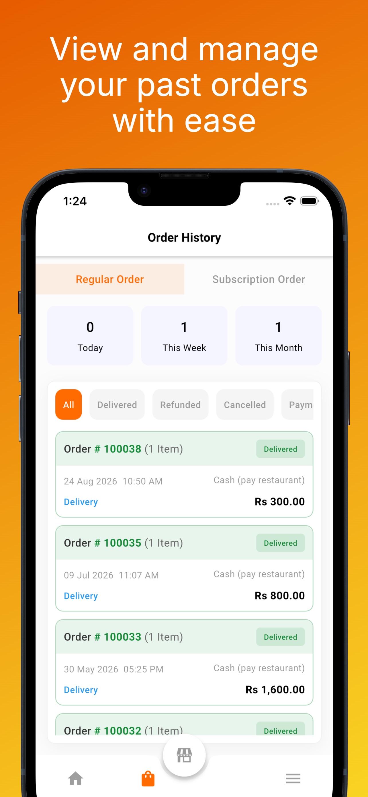 Screenshot 4 of KhaoPiyo Restaurant Partner