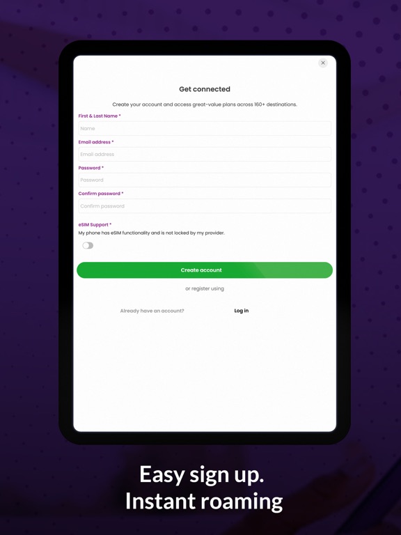App screenshot