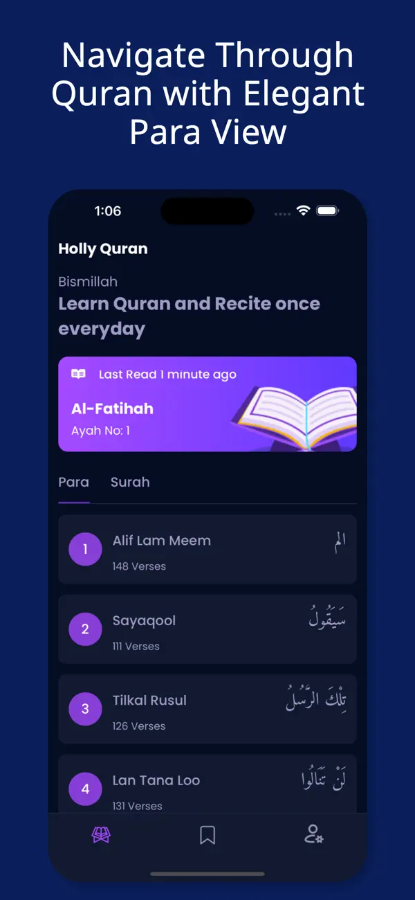 Screenshot #3 pour AL Quran: Read Listen Learn