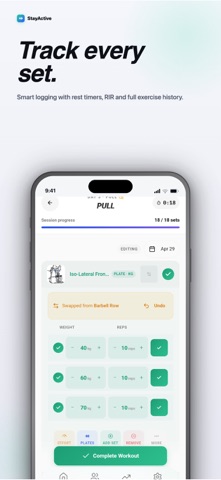 StayActive: AI Workout Planner Screenshot 3 of 8