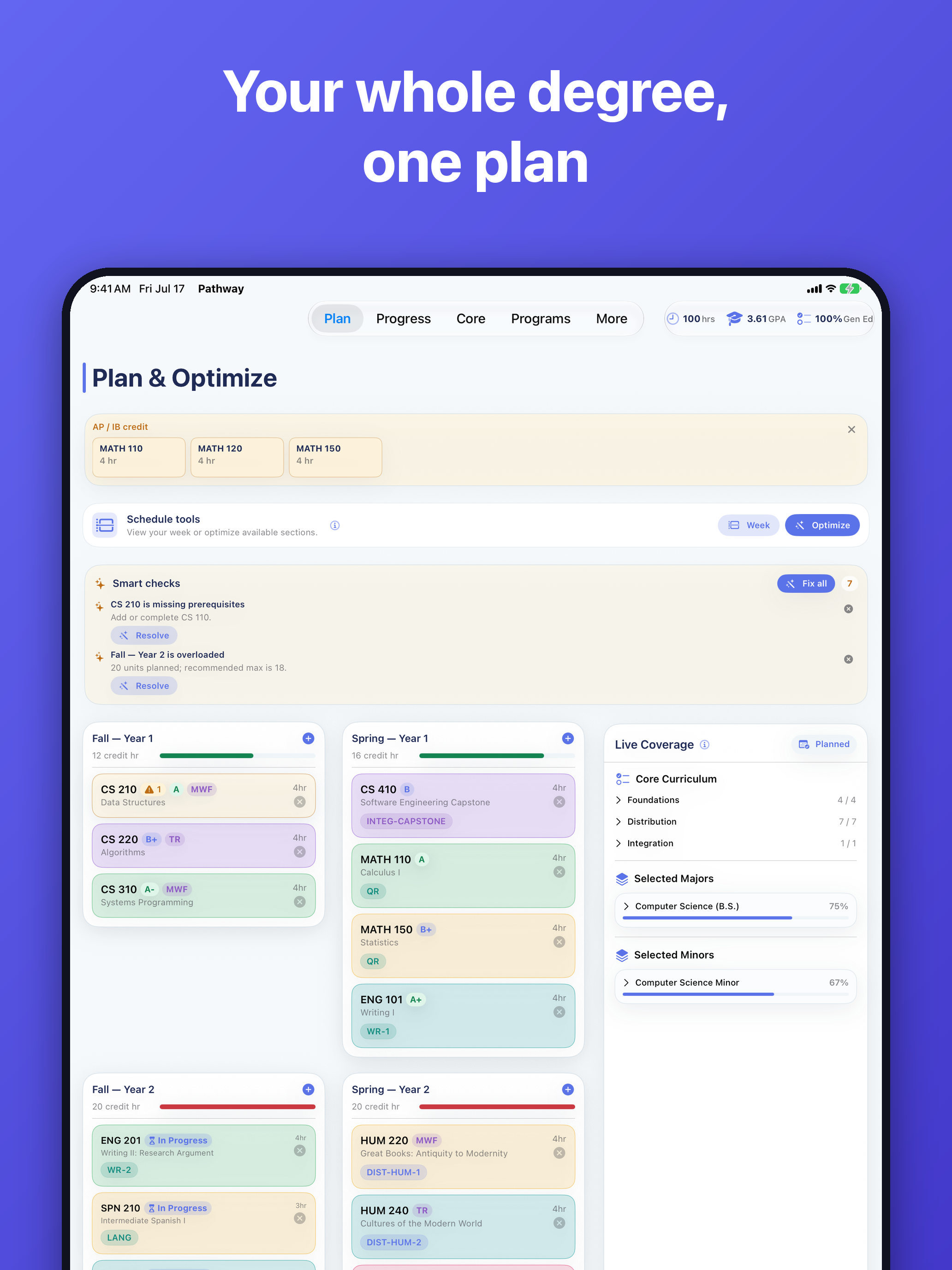 Pathway Degree Planner screenshot 9