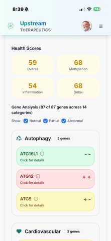Upstream Therapeutics Screenshot 1 of 4