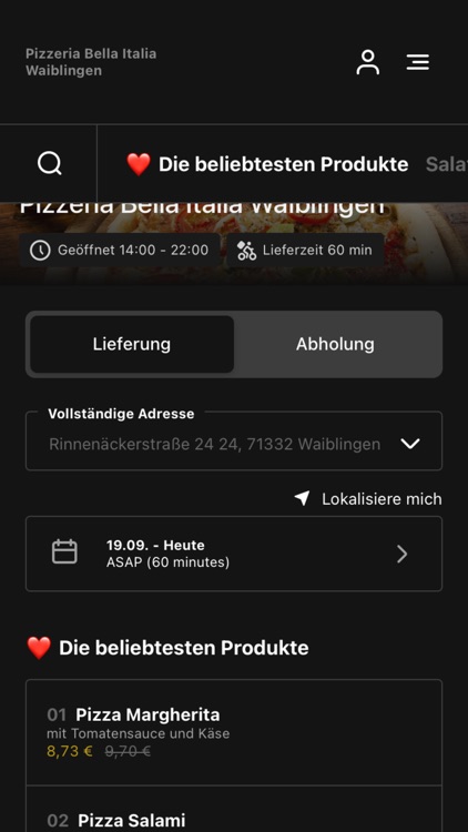 Bella Italia Pizzeria