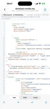 Beneath: Web Inspector screenshot 1