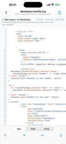 Beneath: Web Inspector Screenshot 1 of 6