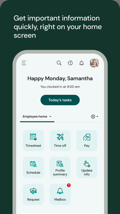 Screenshot #2 pour UKG Ready